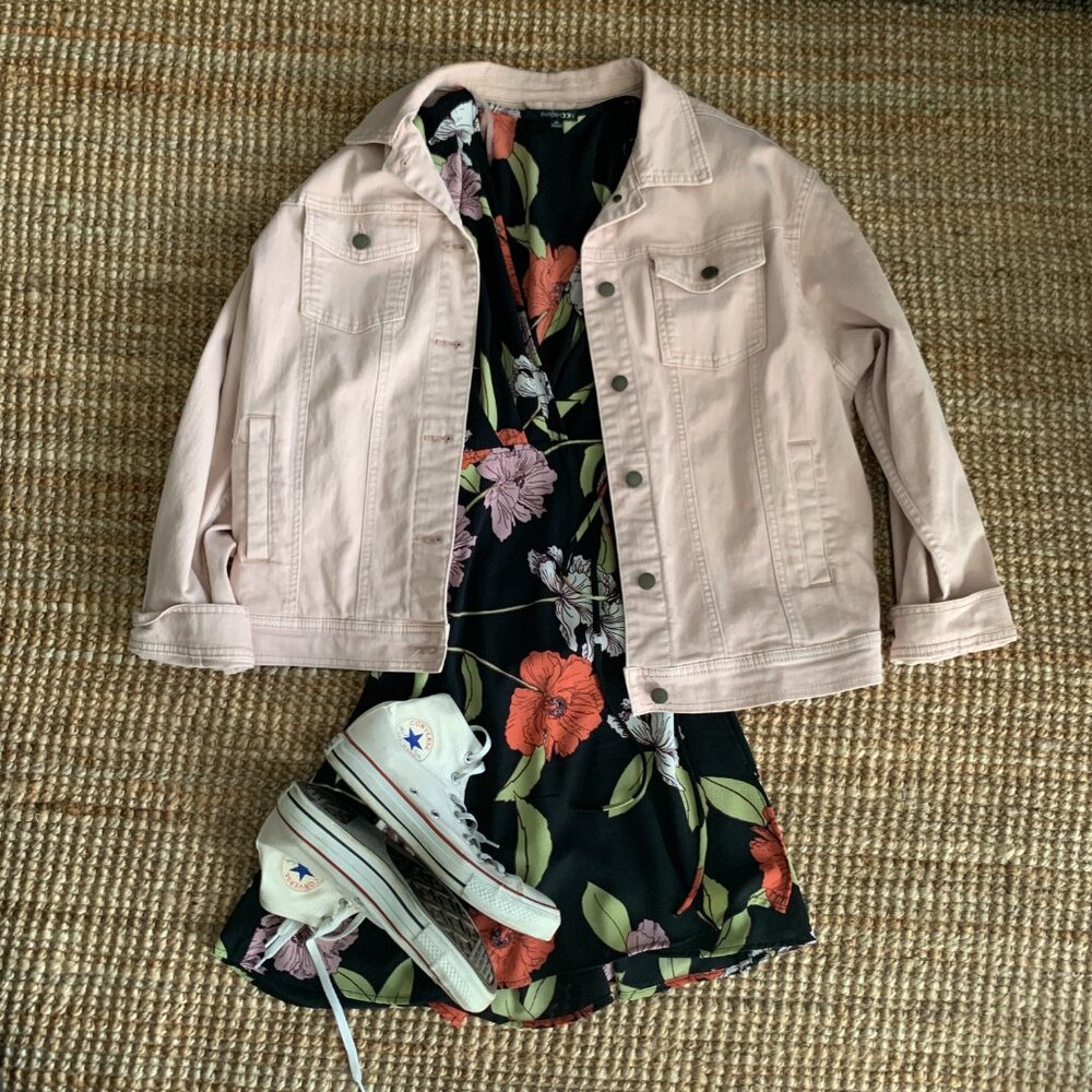 Floral Wrap Dress